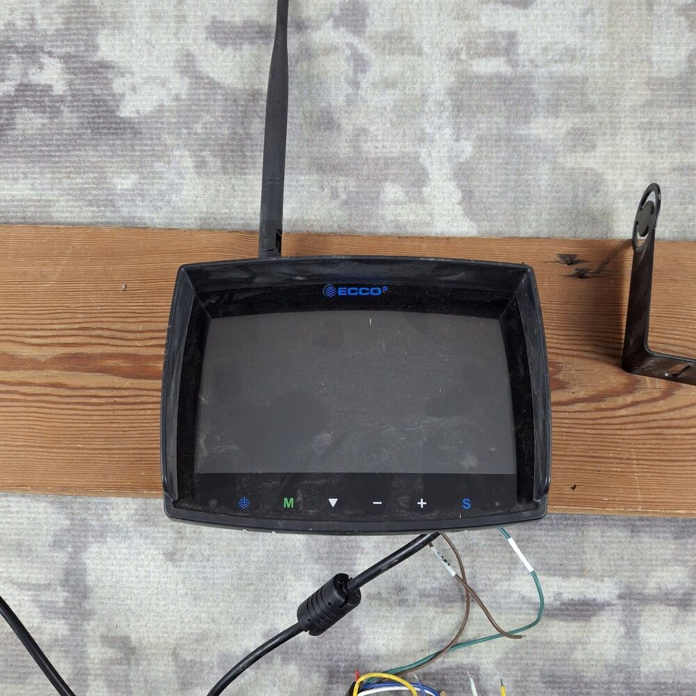 ECCO EC7008-WM2 7 Inch Quad View Wireless Truck Backup Monitor Screen Only